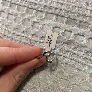 Silver Ring with wave